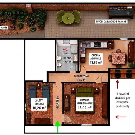 Casa Di Campagna Ferienhaus *
